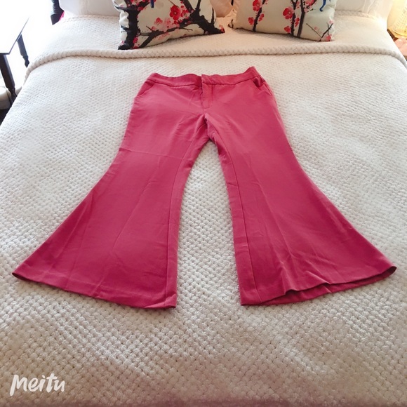 Free people flares pink Lori pant - Picture 2 of 3